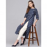 Women Embroidered A-line Kurta